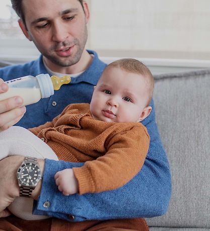 BIBS Flöskusengi Sett - 5 Partar - Slow Flow - Náttúrulegt gúmmí