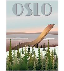 Vissevasse Poster - 30x40 - Oslo Holmenkollbakken Vissevasse Poster - 30x40 - Oslo Holmenkollbakken