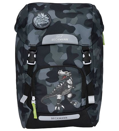 Beckmann Skólataska - Classic Maxi - Camo Rex