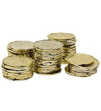 Molly & Rose Costume Accessories - 72 pcs - Gold Coins Molly & Rose Costume Accessories - 72 pcs - Gold Coins