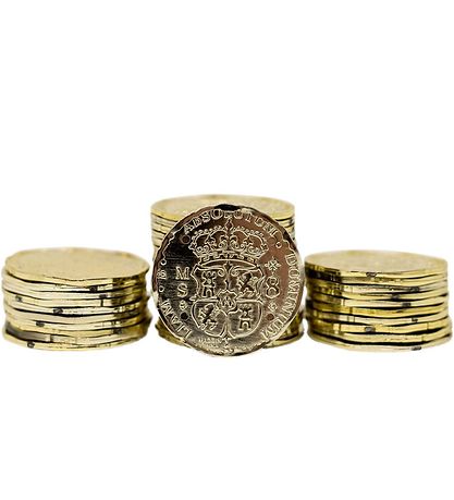 Molly & Rose Costume Accessories - 72 pcs - Gold Coins Molly & Rose Costume Accessories - 72 pcs - Gold Coins