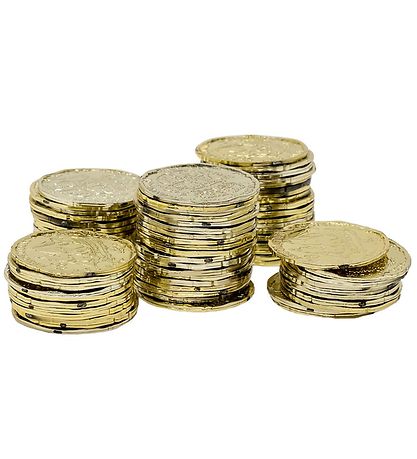 Molly & Rose Costume Accessories - 72 pcs - Gold Coins Molly & Rose Costume Accessories - 72 pcs - Gold Coins