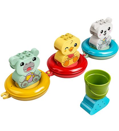 LEGO® DUPLO - Gaman I Bað: Fljótandi dýralest 10965 - 14 Partar LEGO® DUPLO - Gaman I Bað: Fljótandi dýralest 10965 - 14 Partar