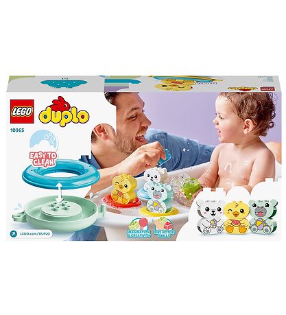 LEGO® DUPLO - Gaman I Bað: Fljótandi dýralest 10965 - 14 Partar LEGO® DUPLO - Gaman I Bað: Fljótandi dýralest 10965 - 14 Partar