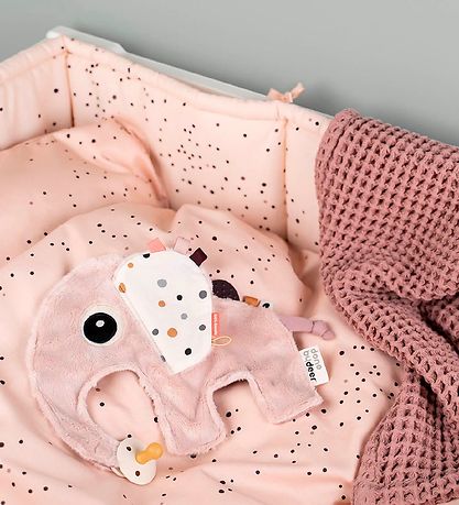 Done By Deer Bed Bumper - Dreamy Dot - Powder