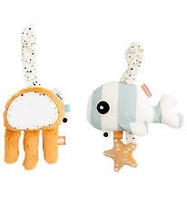 Jouet Suspendu Done by Deer - Sea Friends - Blue/Mustard Jouet Suspendu Done by Deer - Sea Friends - Blue/Mustard