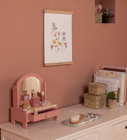 Little Dutch Sminkbord - Trä - Rosa