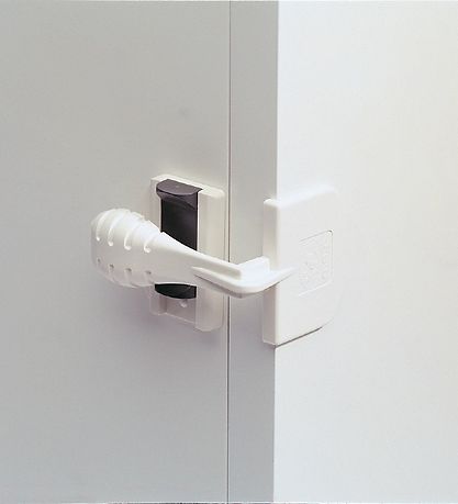 BabyDan Kid'S Proofing - Refrigerator locks - 2-Pack - White BabyDan Kid'S Proofing - Refrigerator locks - 2-Pack - White