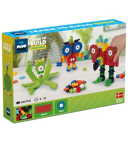 Plus-Plus Lærðu að smíða - 240 Stk. - Verur Plus-Plus Lærðu að smíða - 240 Stk. - Verur