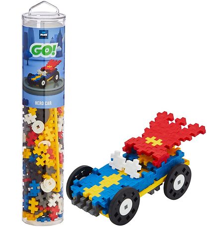 Plus-Plus Go - 200 pcs - Hero Car Plus-Plus Go - 200 pcs - Hero Car