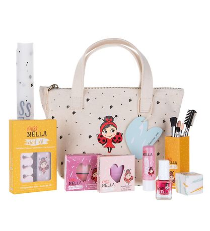 Trousse de maquillage Miss Nella - 7 Parties - Choix glamour Trousse de maquillage Miss Nella - 7 Parties - Choix glamour