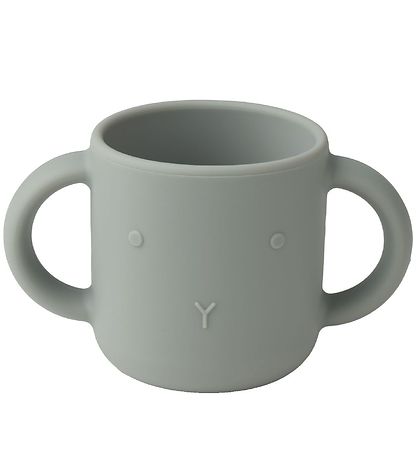 Liewood Cups - 2-Pack - Gene - Silicone - Rabbit Dove Blue Liewood Cups - 2-Pack - Gene - Silicone - Rabbit Dove Blue