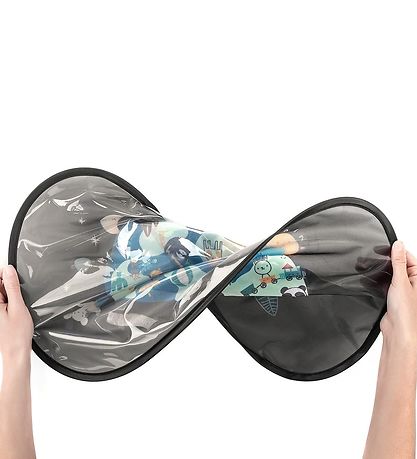 Reer Sólskyggni f. kerru Til Bíll - UV50+ - 2 stk - Svart Reer Sólskyggni f. kerru Til Bíll - UV50+ - 2 stk - Svart