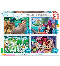 Educa Puzzel - 4 verschillende - Disney Classics Educa Puzzel - 4 verschillende - Disney Classics