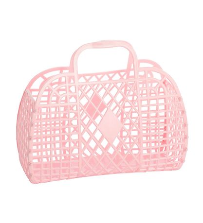 Sun Jellies Mini Samanbrjótanleg karfa - Retro - 15x6x13 cm - Bl