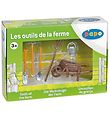 Papo Wheelbarrow w. Accessories - 6 Parts Papo Wheelbarrow w. Accessories - 6 Parts