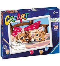 RavensburgerCréation Set de Peinture Ravensburger - Two Cuddly C RavensburgerCréation Set de Peinture Ravensburger - Two Cuddly C