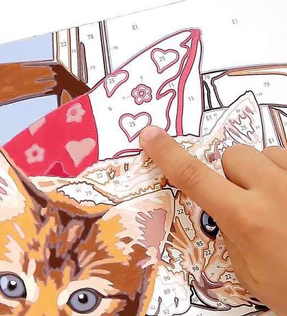 Ravensburger Paint Set Painting Set - Two Cuddly Cats Ravensburger Paint Set Painting Set - Two Cuddly Cats