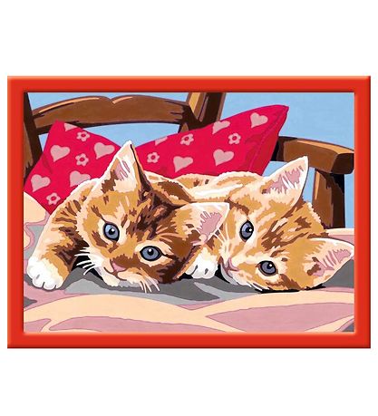 Ravensburger Paint Set Painting Set - Two Cuddly Cats Ravensburger Paint Set Painting Set - Two Cuddly Cats