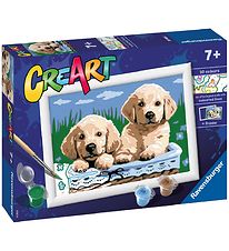 RavensburgerCréation Set de Peinture Ravensburger - Cute Puppies RavensburgerCréation Set de Peinture Ravensburger - Cute Puppies