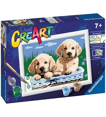 Ravensburger Paint Set - Cute Puppies Ravensburger Paint Set - Cute Puppies