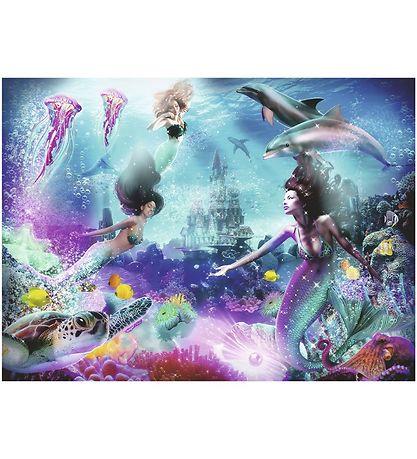 Ravensburger Puzzle Game - 300 Bricks - Mermaids Ravensburger Puzzle Game - 300 Bricks - Mermaids