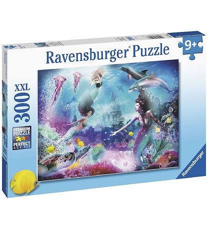 Ravensburger Puzzle Game - 300 Bricks - Mermaids Ravensburger Puzzle Game - 300 Bricks - Mermaids