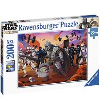 Puzzle Ravensburger - 200 Briques - The Mandalorian Face-Off Puzzle Ravensburger - 200 Briques - The Mandalorian Face-Off