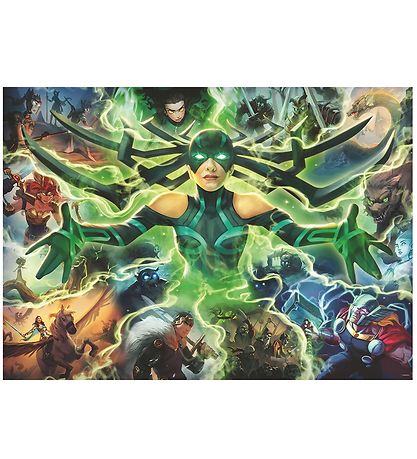 Puzzle Ravensburger - 1000 Briques - Méchant - Hela