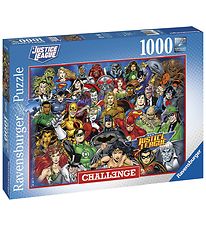 Ravensburger Puslespill - 1000 Brikker - Utfordring DC Tegneseri Ravensburger Puslespill - 1000 Brikker - Utfordring DC Tegneseri