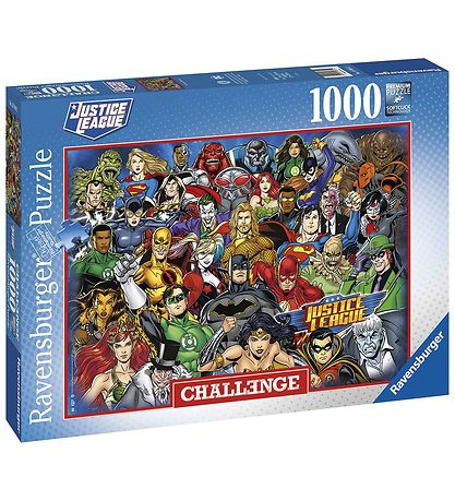 Ravensburger Puzzlespiel - 1000 Teile - Challenge DC Comics Ravensburger Puzzlespiel - 1000 Teile - Challenge DC Comics