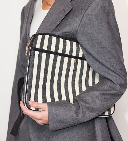 Fan Palm Sleeve - Stripes - Cotton Stripe