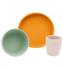 Done By Deer Dinner Set - Stick & Stay - Lale Colour Mix Done By Deer Dinner Set - Stick & Stay - Lale Colour Mix