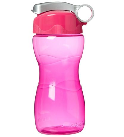 Sistema Water Bottle - Hourglass - 475 mL - Pink Sistema Water Bottle - Hourglass - 475 mL - Pink
