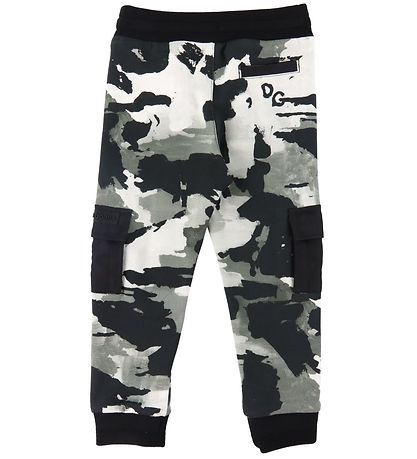 Dolce & Gabbana Sweatpants - Black/Grey Camo