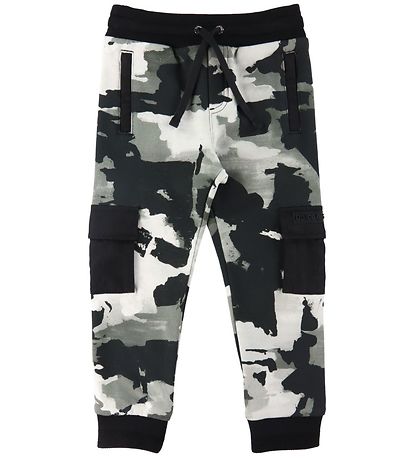 Dolce & Gabbana Sweatpants - Black/Grey Camo Dolce & Gabbana Sweatpants - Black/Grey Camo