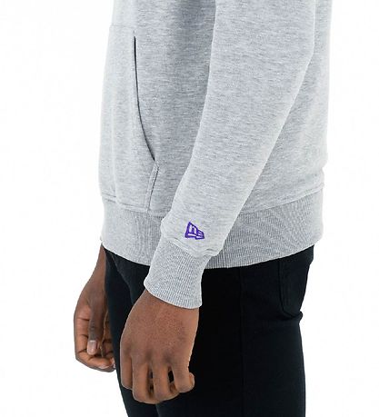 Sweat à Capuche New Era - Lakers - Gris Chiné Sweat à Capuche New Era - Lakers - Gris Chiné