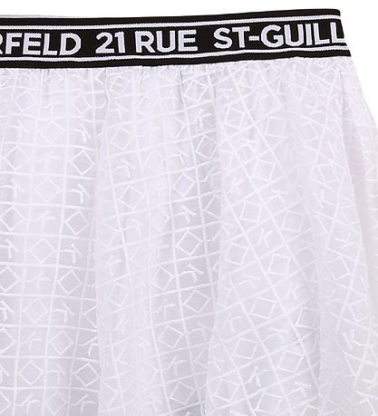 Karl Lagerfeld Rok - Organic Visie - Wit m. Logo's Karl Lagerfeld Rok - Organic Visie - Wit m. Logo's