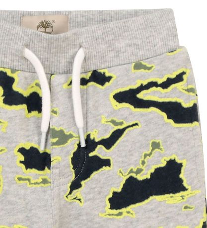 Timberland Shorts - Ecosystem - Grey Melange w. Camouflage