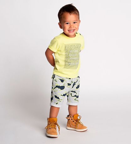 Timberland Shorts - Ecosystem - Grey Melange w. Camouflage