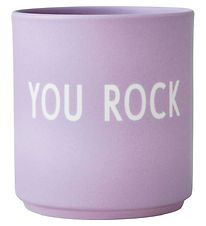 Design Letters Becher - Favourite - Du Rock - Lavendel