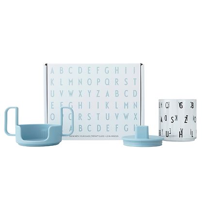 Design Letters Cup - Tritan - Grow With Your Cup - Light Blue