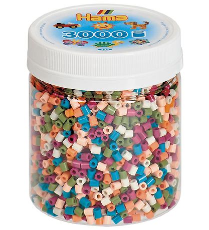 Hama Midi Beads - 3000 pcs - 58 Mix Hama Midi Beads - 3000 pcs - 58 Mix
