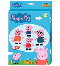 Hama Midi Bead Set - 2000 pcs - Peppa Pig Hama Midi Bead Set - 2000 pcs - Peppa Pig