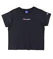 Champion Fashion T-shirt - Black w. Logo Champion Fashion T-shirt - Black w. Logo