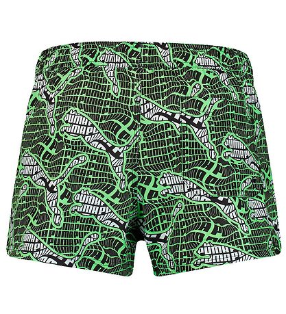 Shorts de Bain Puma - Vert av. Imprimé