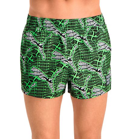 Shorts de Bain Puma - Vert av. Imprimé