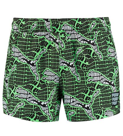 Shorts de Bain Puma - Vert av. Imprimé