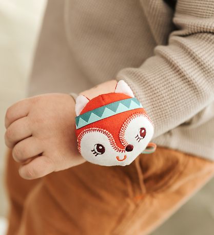 Lilliputiens Rammelaar m. Armband - Alice - Rood Lilliputiens Rammelaar m. Armband - Alice - Rood