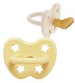 Hevea Pacifiers - 3-36 Mths. - 2-Pack - Natural Rubber - Pale Bu Hevea Pacifiers - 3-36 Mths. - 2-Pack - Natural Rubber - Pale Bu